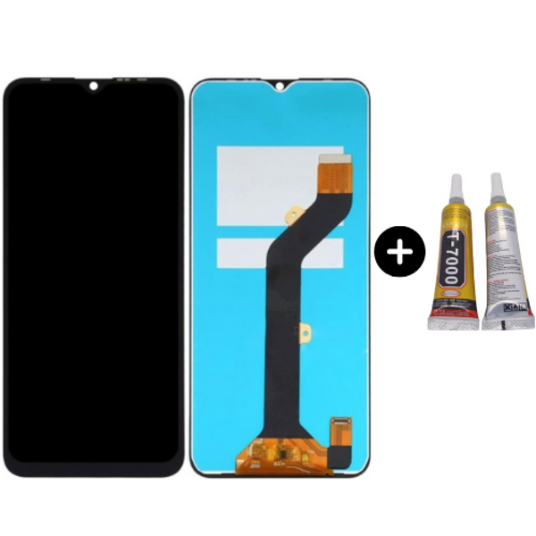 Tecno Spark 8 Uyumlu Lcd Ekran Dokunmatik + B7000 - Image 1