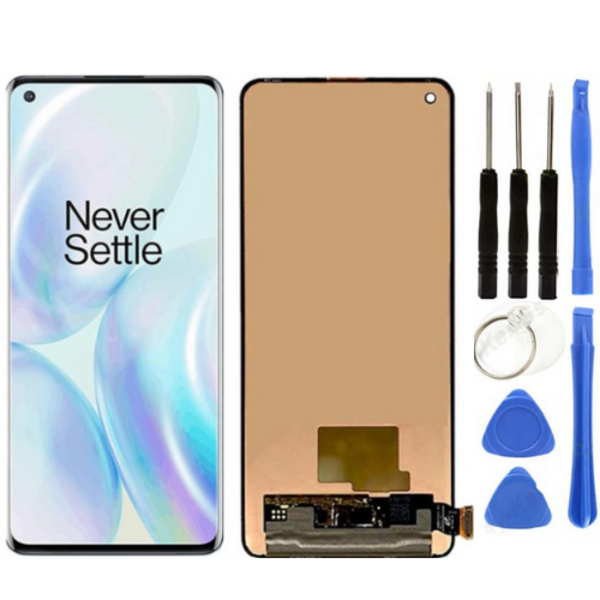Oneplus 8 Uyumlu A Kalite Lcd Ekran Dokunmatik + Tamir Seti - Image 1