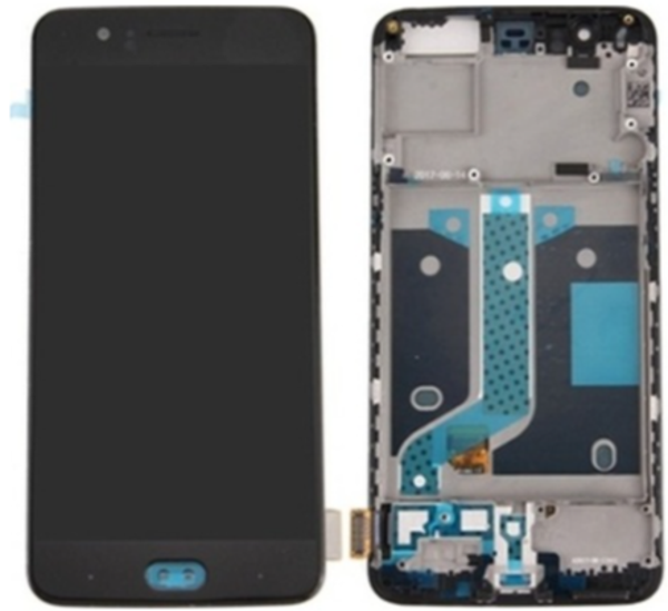 Oneplus 5 Uyumlu Çıtalı A Kalite Lcd Ekran Dokunmatik - Image 1
