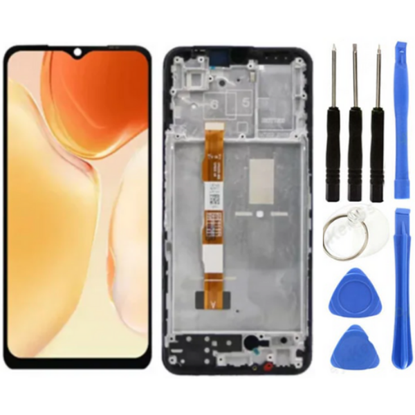 Vivo Y22s Uyumlu Çıtalı HK Lcd Ekran Dokunmatik + Tamir Seti - Image 1