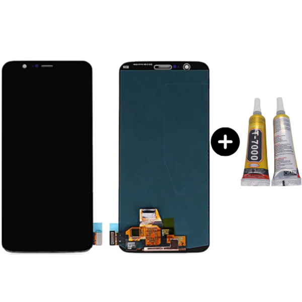 Oneplus 5T Uyumlu A Kalite Lcd Ekran Dokunmatik + B7000 - Image 1