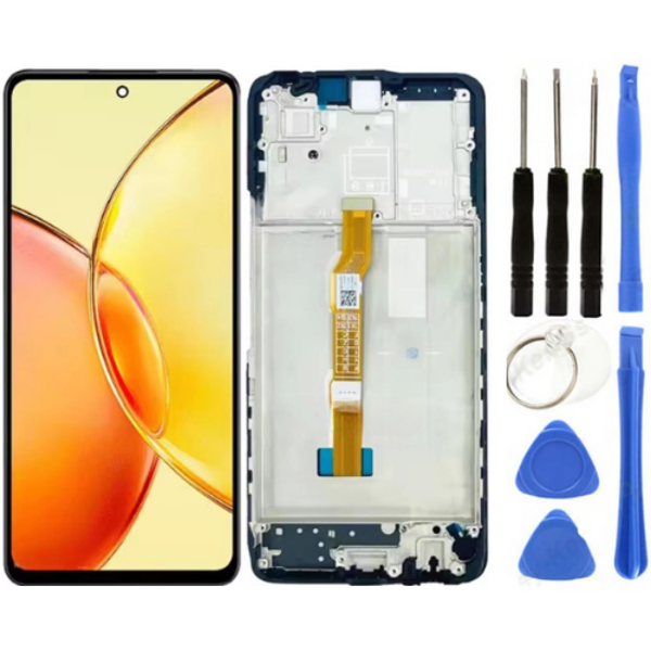 Vivo Y36 Uyumlu Çıtalı A Kalite Lcd Ekran Dokunmatik + Tamir Seti - Image 1