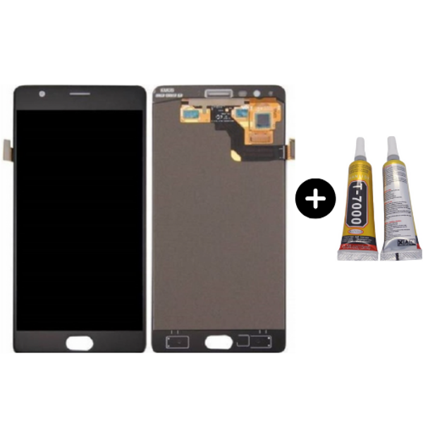 Oneplus 3T Uyumlu TFT Lcd Ekran Dokunmatik + B7000 - Image 1