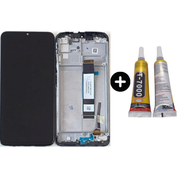 Xiaomi Poco M3 Uyumlu Çıtalı Servis Lcd Ekran Dokunmatik + B7000 - Image 1
