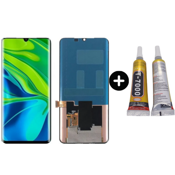 Xiaomi Mi Note 10 Uyumlu OLED Lcd Ekran Dokunmatik + B7000 - Image 1