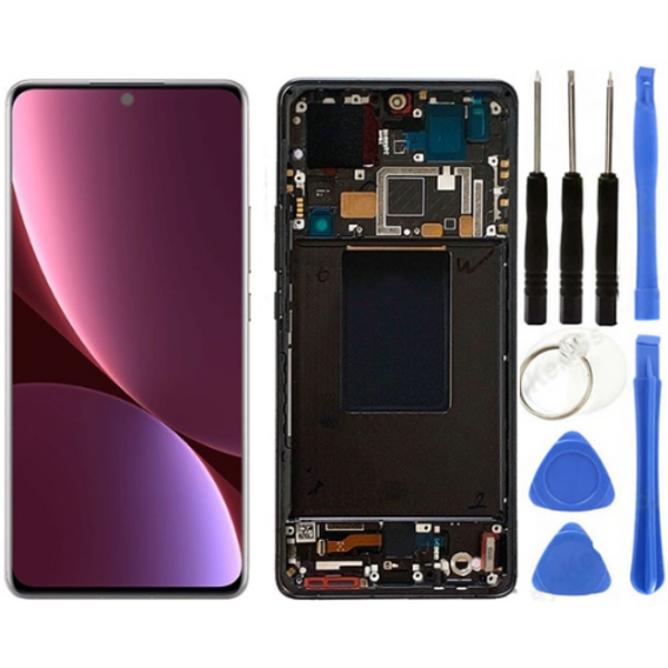 Xiaomi Mi 12 Pro Uyumlu Çıtalı Lcd Ekran Dokunmatik + Tamir Seti - Image 1