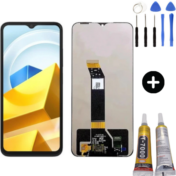Xiaomi Poco M5 Uyumlu HK Lcd Ekran Dokunmatik + Montaj Seti - Image 1