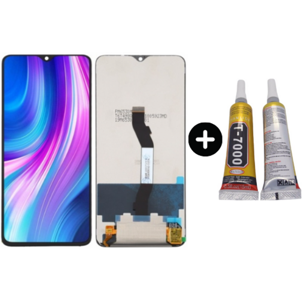 Xiaomi Redmi Note 8 Pro Uyumlu A Kalite Lcd Ekran Dokunmatik + B7000 - Image 1