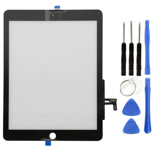 iPad Air 1.Nesil A1474-A1475-A1476 Uyumlu Servis Dokunmatik Siyah + Tamir Seti - Image 1