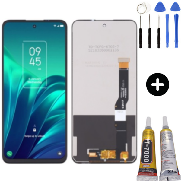 TCL 20L Uyumlu Servis Lcd Ekran Dokunmatik + Montaj Seti - Image 1