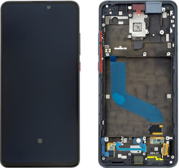 Xiaomi Mi 9T Pro Uyumlu Çıtalı HK Lcd Ekran Dokunmatik Siyah  - Image 1