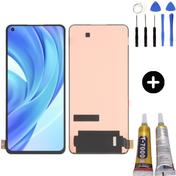 Xiaomi Mi 11 Lite Uyumlu OLED Lcd Ekran Dokunmatik + Montaj Seti - Image 1