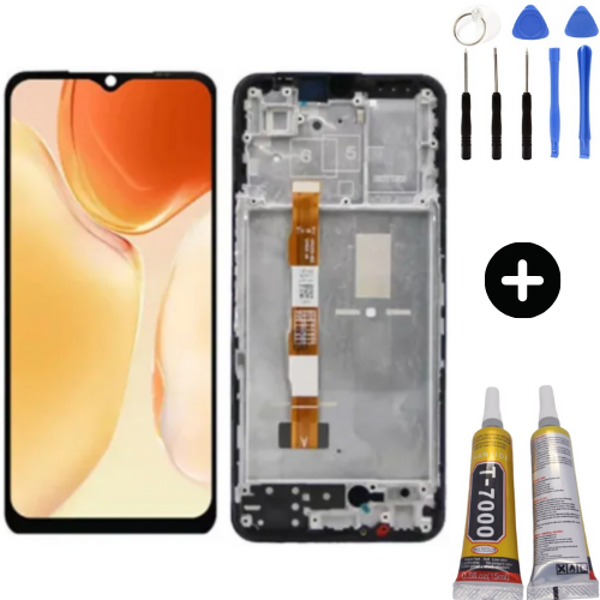 Vivo Y22s Uyumlu Çıtalı OLED Lcd Ekran Dokunmatik + Montaj Seti - Image 1