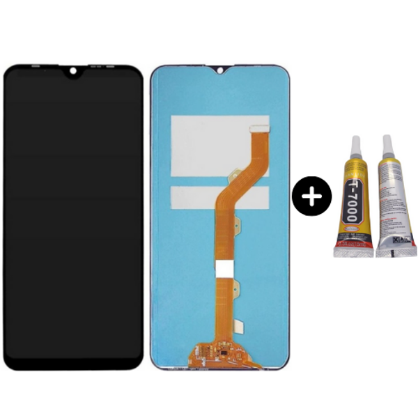 Tecno Spark 4 Uyumlu Servis Lcd Ekran Dokunmatik + B7000 - Image 1