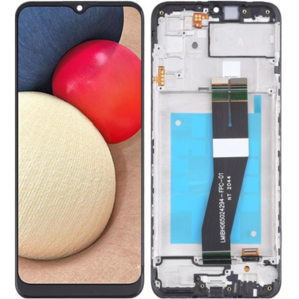TE Samsung A02S A025F Uyumlu Çıtalı Lcd Ekran Dokunmatik - Image 1