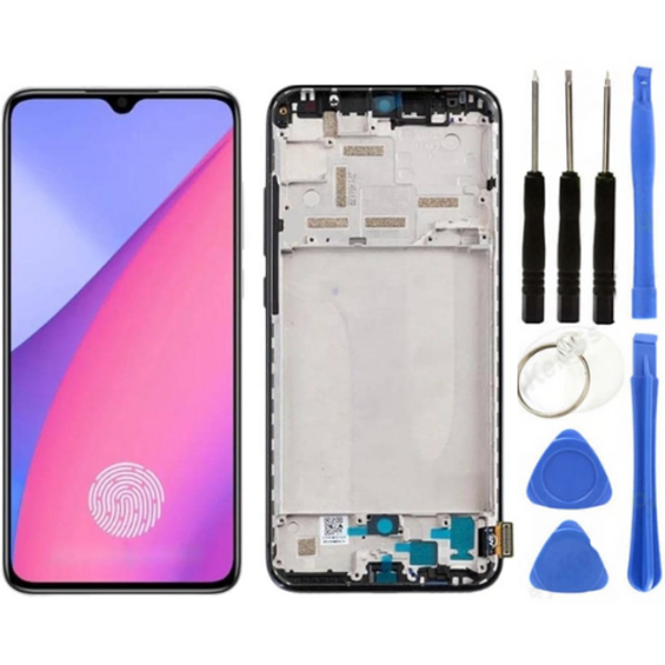 Xiaomi Mi A3 Uyumlu Çıtalı HK Lcd Ekran Dokunmatik + Tamir Seti - Image 1