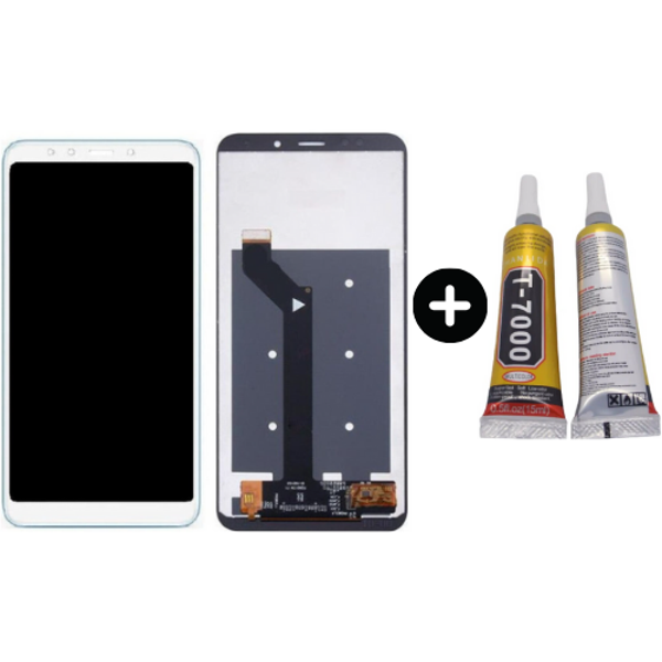 Xiaomi Redmi 5 Uyumlu Servis Lcd Ekran Dokunmatik Siyah + B7000 - Image 1