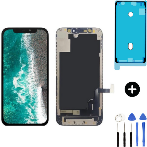  iPhone 12 Mini Uyumlu ZY Lcd Dokunmatik Ekran + Montaj Seti                                     - Image 1