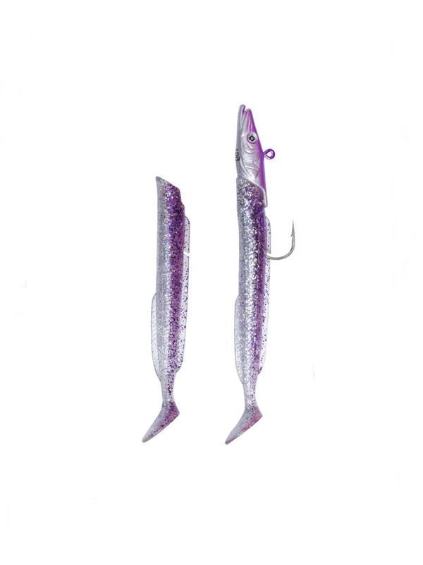 Fujin Salt Eel 13cm 22gr x2 Silikon Yem Purple Space - Image 1