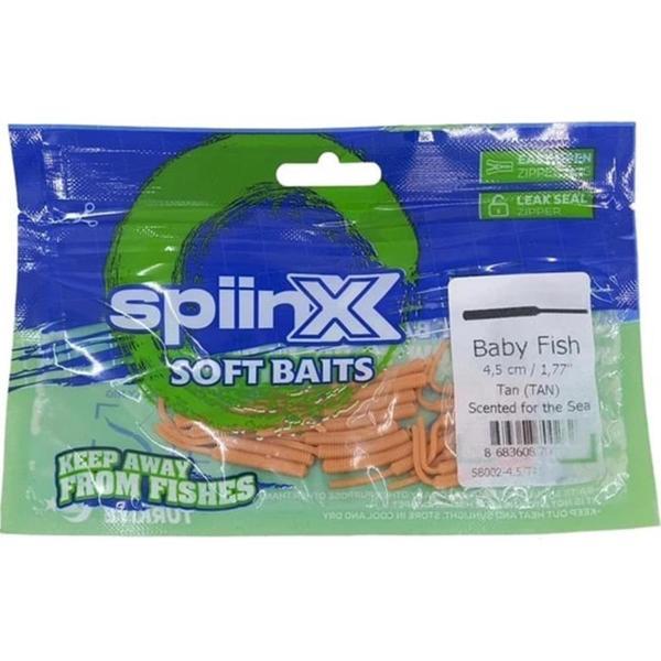 Spiinx Baby Fish Silikon 4.5cm Lrf Silikon Yem Tan - Image 1