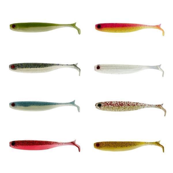 Mustad Mezashi Z-Tail Minnow 90 mm 5.7 gr Silikon Yem Shocking Pink - Image 1