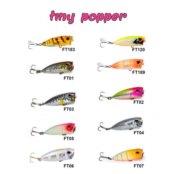 Fujin Tiny Popper FT-40SW Suni Yem Angry Shrimp - Image 1