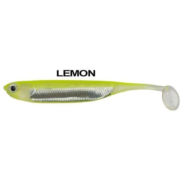 Ryuji Real Fish 8cm Silikon Yem [5 Adet] LEMON - Image 1