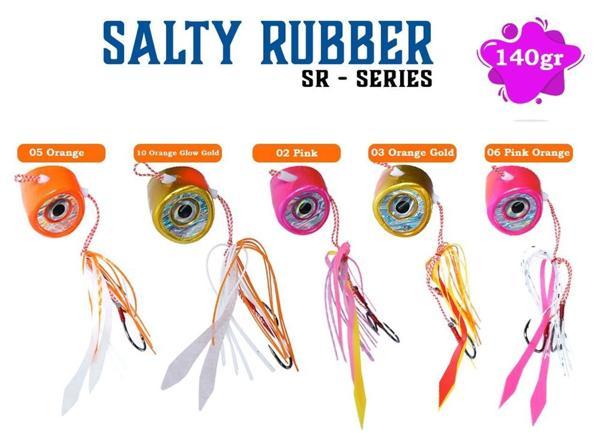 Fujin Salty Rubber 140 gr SR Serisi Tai Rubber Set 10 - Image 1