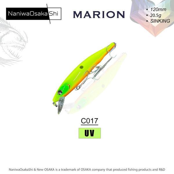 NaniwaOsakaShi Marion 120mm 20,5gr Sinking Maket Yem C017 - Image 1