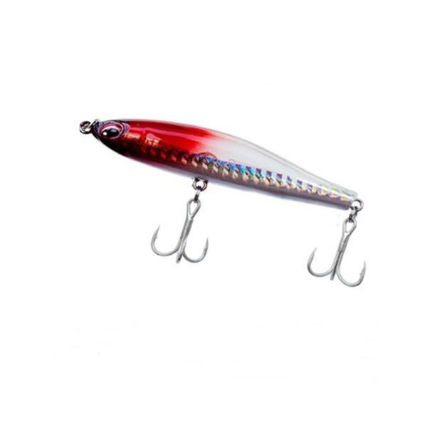 Ryuji Pencil 8 cm 18 gr Sinking Suni Yem RED HEAD - Image 1