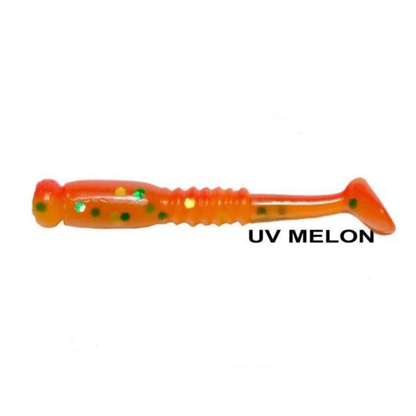 Ryuji Rock Tail 4cm Kokulu Silikon Yem [12 adet] UV Melon - Image 1