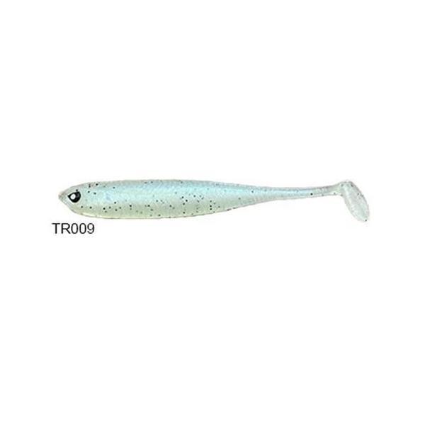 Lucky John Makora 3D Shad Tail 4'' (10.16 cm) Silikon Yem TR009 - Image 1