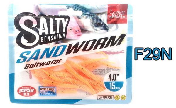 Lucky John Sandworm SaltWater 10Cm Lrf Silikon Yem F29N - Image 1