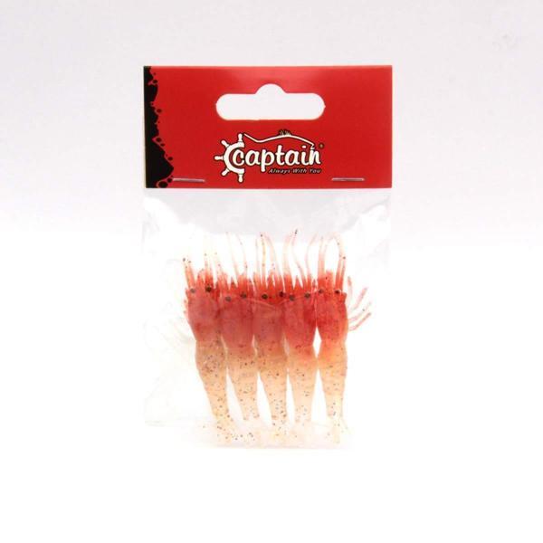 Captain Soft Shrimp 6,5cm Silikon Karides Yem NEW-003 - Image 1