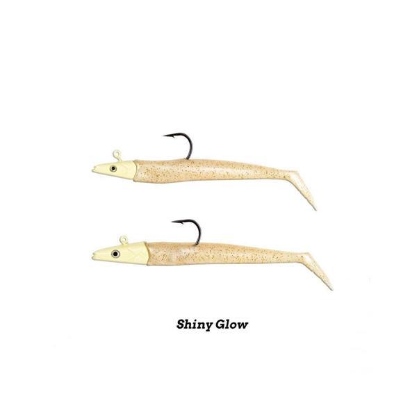 Fujin Zand Eel 11cm 7gr-14gr Double Body+Head Silikon Balık Shiny Glow - Image 1