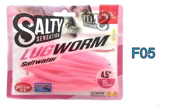 Lucky John Lugworm SaltWater 11,5Cm Lrf Silikon Yem F05 - Image 1