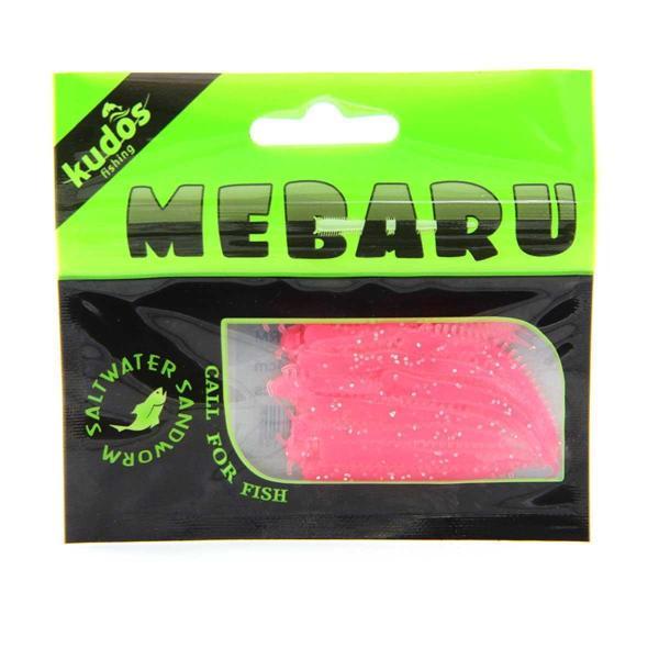 Kudos Mebaru Worm 8 cm Silikon Yem PİNK - Image 1