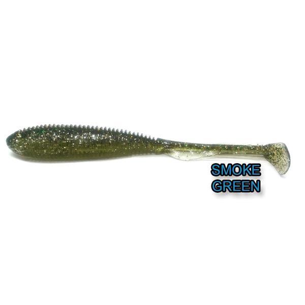 Rapture Soul Shad 11.5Cm Silikon Yem SMOKE GREEN - Image 1