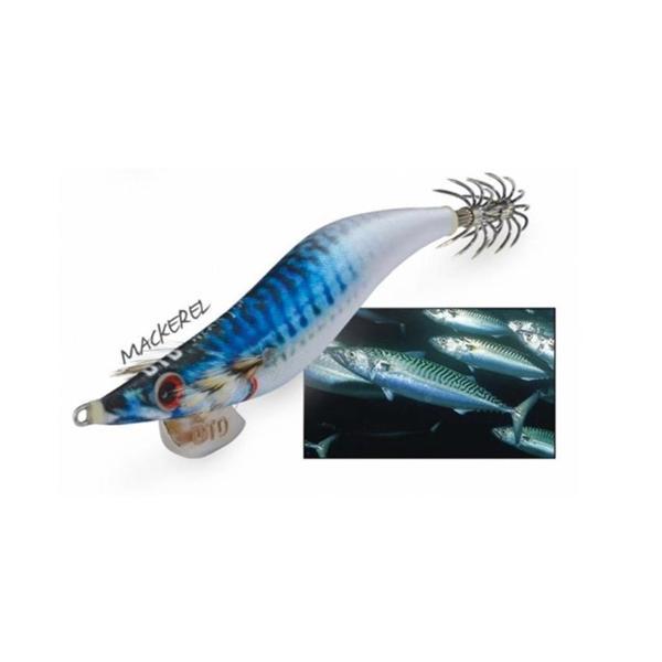 DTD Weak Fish Egi 3.0 Glow 96 mm 14.4 gr Kalamar Zokası MACKEREL - Image 1