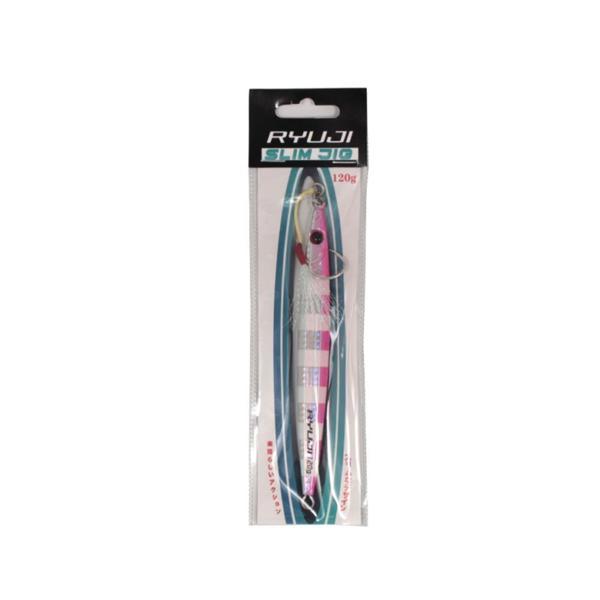 Ryuji Slim Jig Yem PİNK ZEBRA GLOW-160 Gr - Image 1