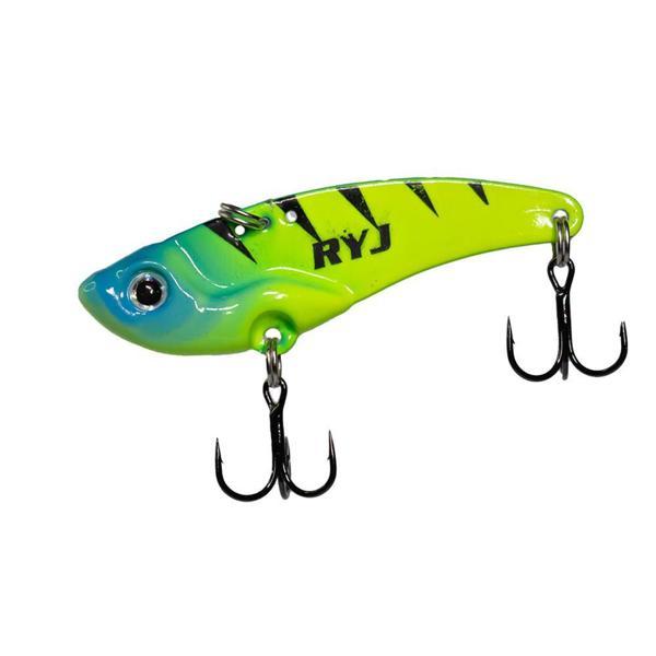 Ryuji Mirror Vib 15 gr 5.5 cm Jig Yem Tiger Glow - Image 1