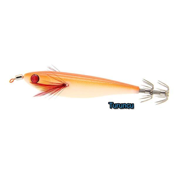 Yamashita Toto Sutte R  9.5Cm 9GR Süper Bright Kalamar Zokası TURUNCU - Image 1