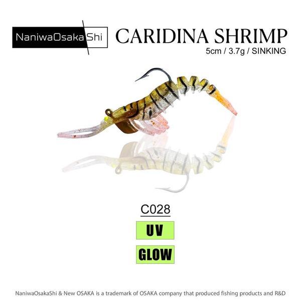 Osaka Caridina Shrimp 5 cm 3.5 gr Silikon Karides Yem C028 - Image 1