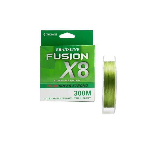 Remixon Fusion x8 Green İp Olta Misinası 300 mt GREEN-0,18 MM - Image 1