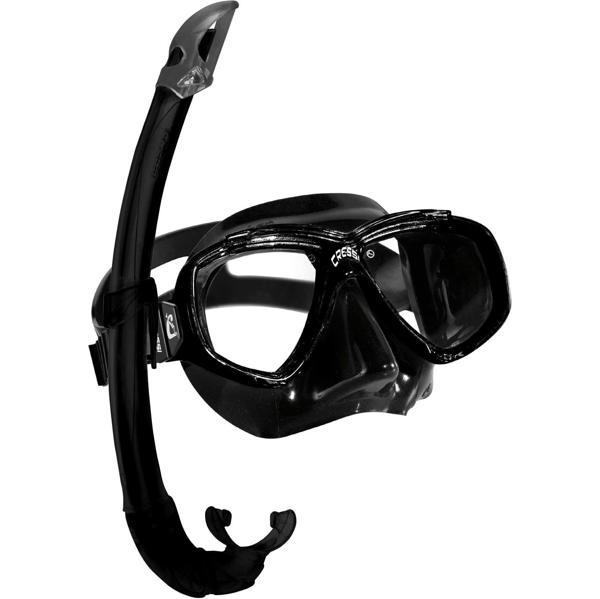 Cressi Perla Mare Maske Şnorkel Set SİYAH - Image 1