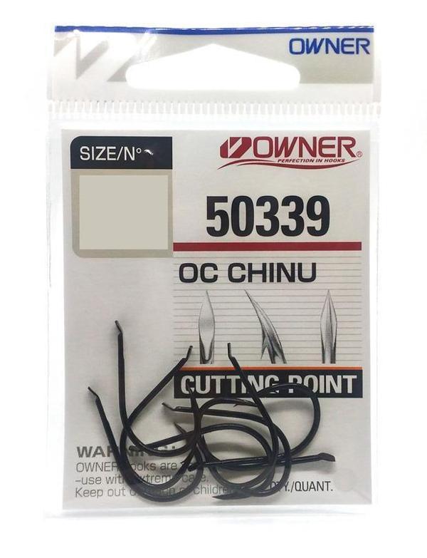 Owner 50339 Siyah Çarpraz Dövme Olta İğnesi SİYAH-NO:3 - Image 1