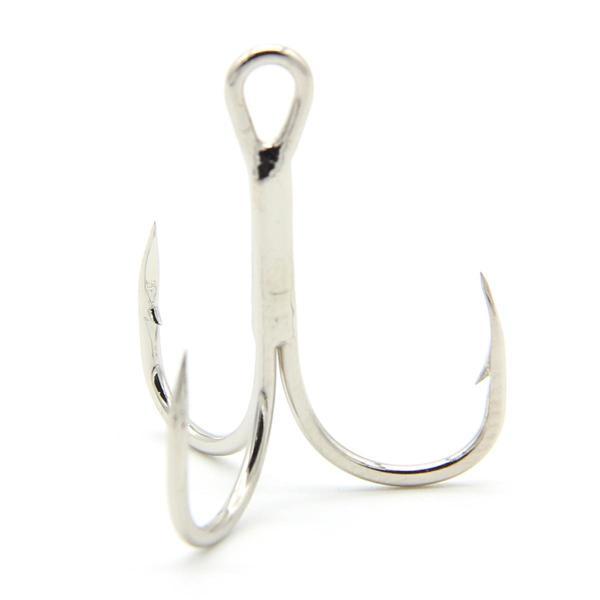 Fujin ST31 Nickel Üçlü Maket Balık İğnesi Nickel-NO:4 - Image 1