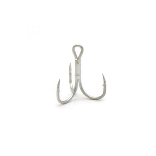 Fujin ST41 Nikel Üçlü Maket Balık İğnesi Nikel-NO:4 - Image 1