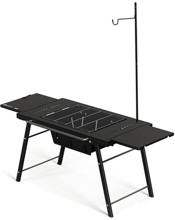 Naturehike Multifunctional Travel Barbecue + Katlanabilir Masalı BLACK - Image 1