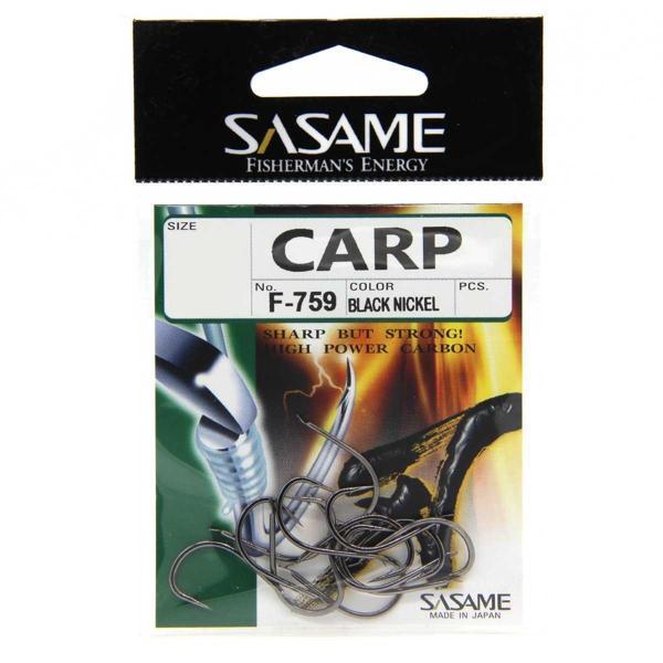 Sasame Carp Black Nikel Olta İğnesi Black Nickel-NO:8 - Image 1